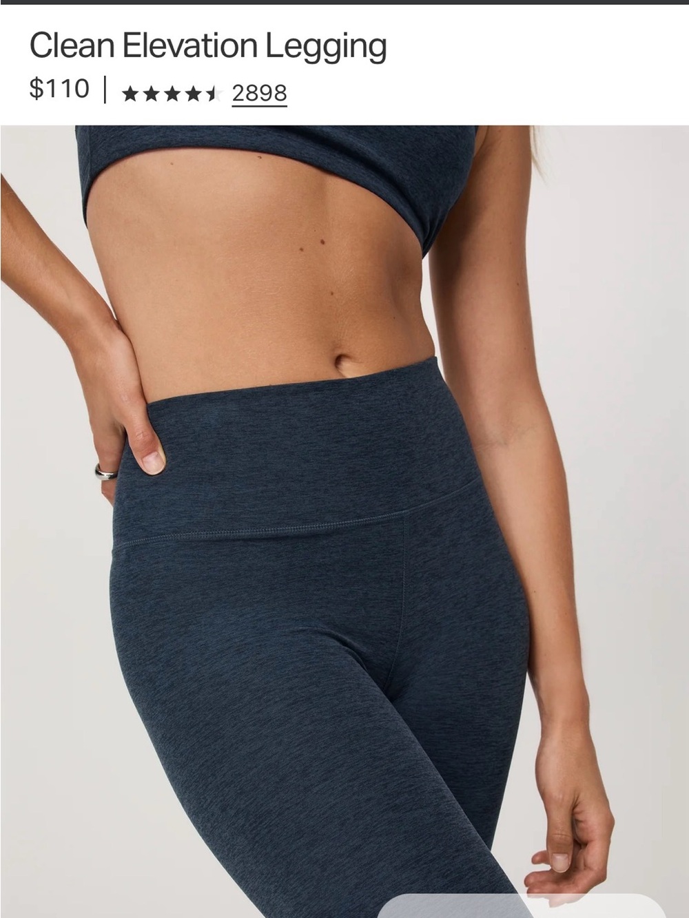 Vuori Clean Elevation Legging S - Picture 7 of 8